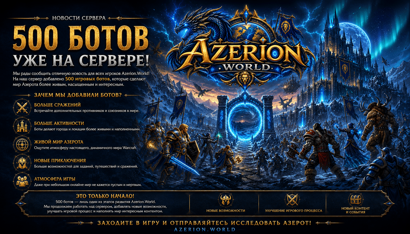 500 ботов уже на Azerion World