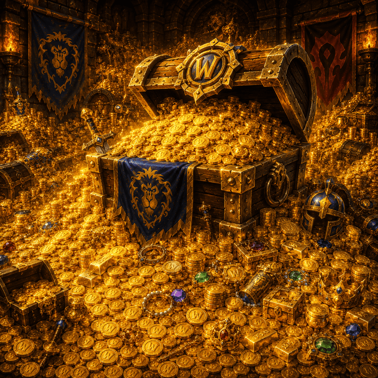10000 Gold